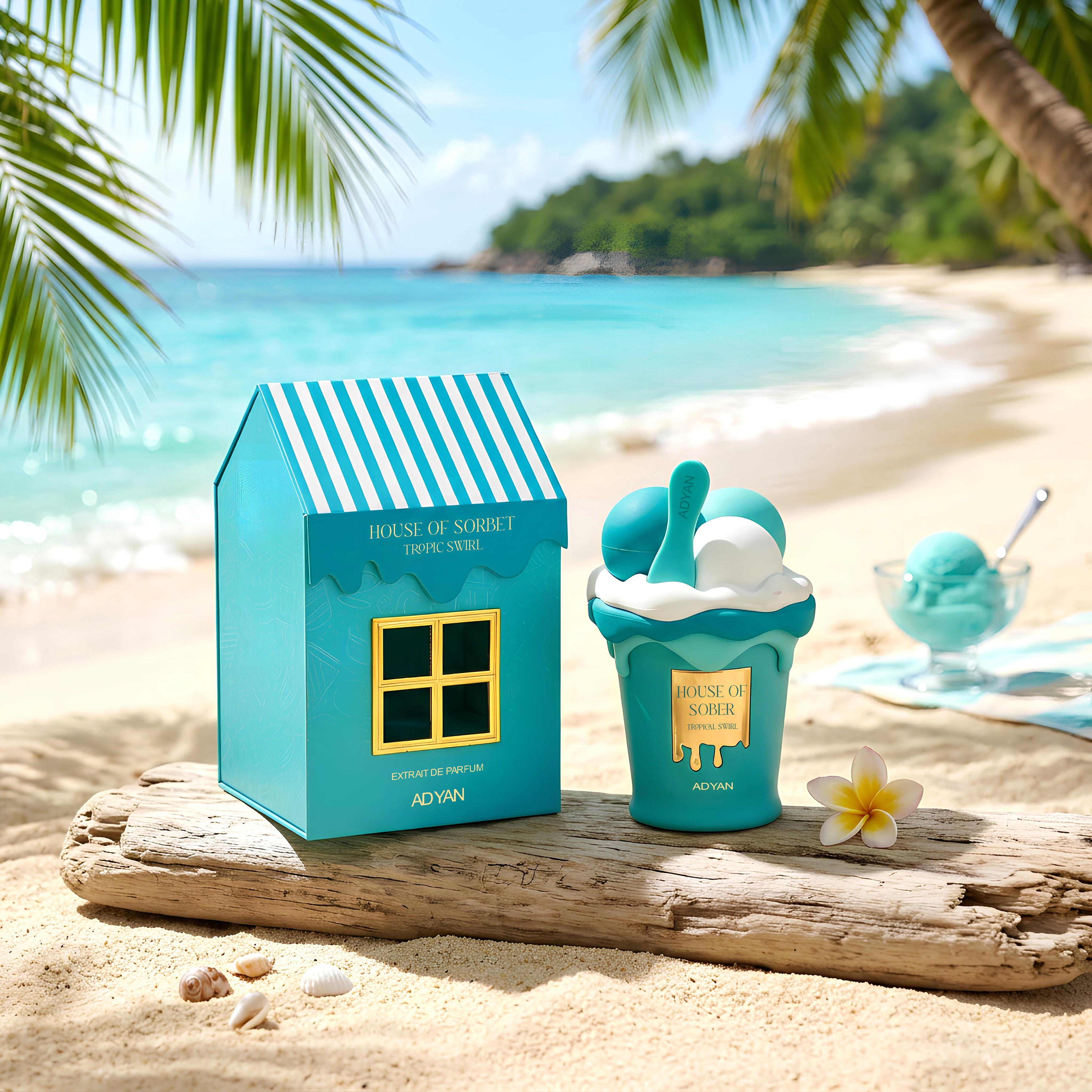 Adyan house of sorbet tropic swirl EDP in Dubai, UAE.