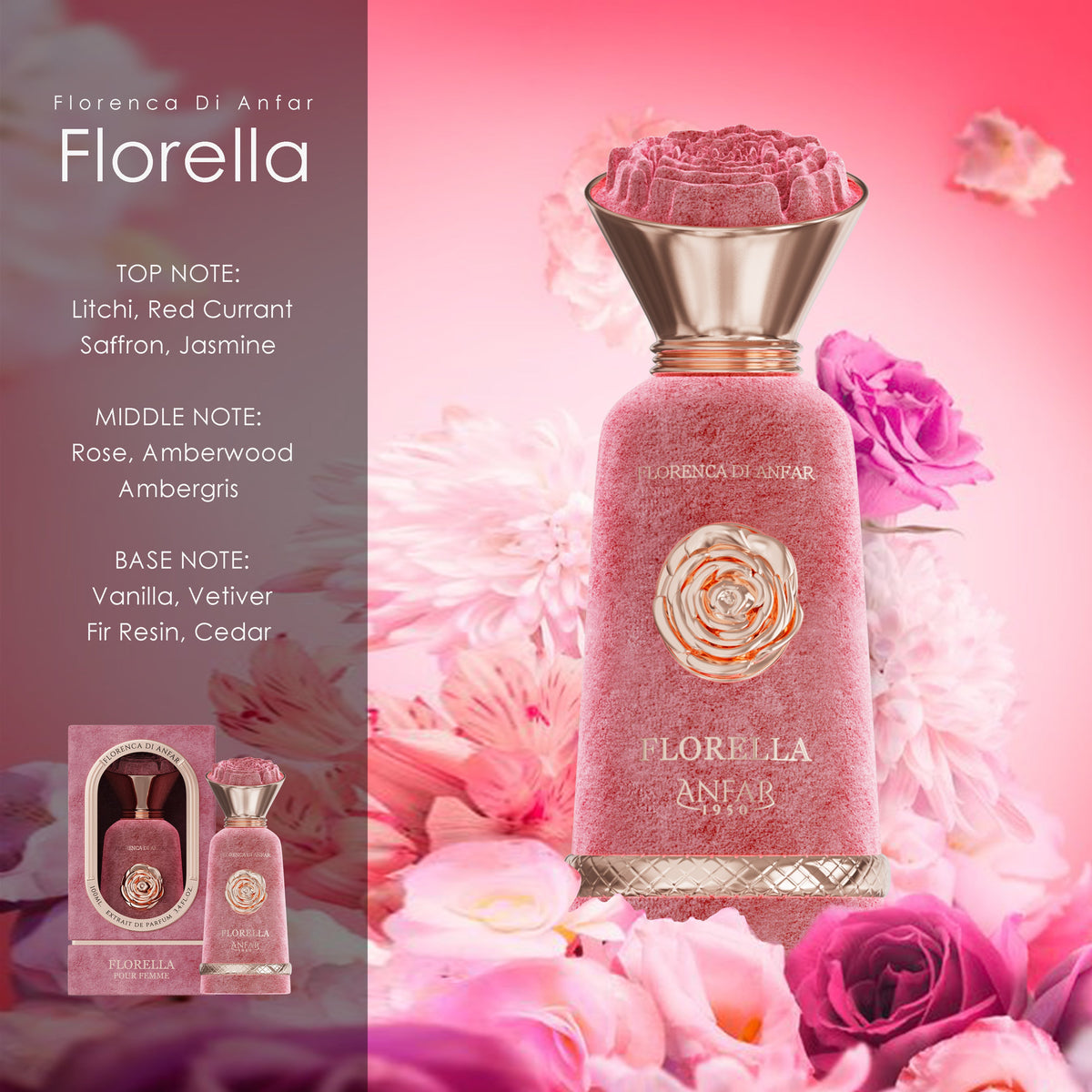Florella Pour Femme Eau de Parfum by Anfar 1950 – Oudh Al Anfar (view 2)