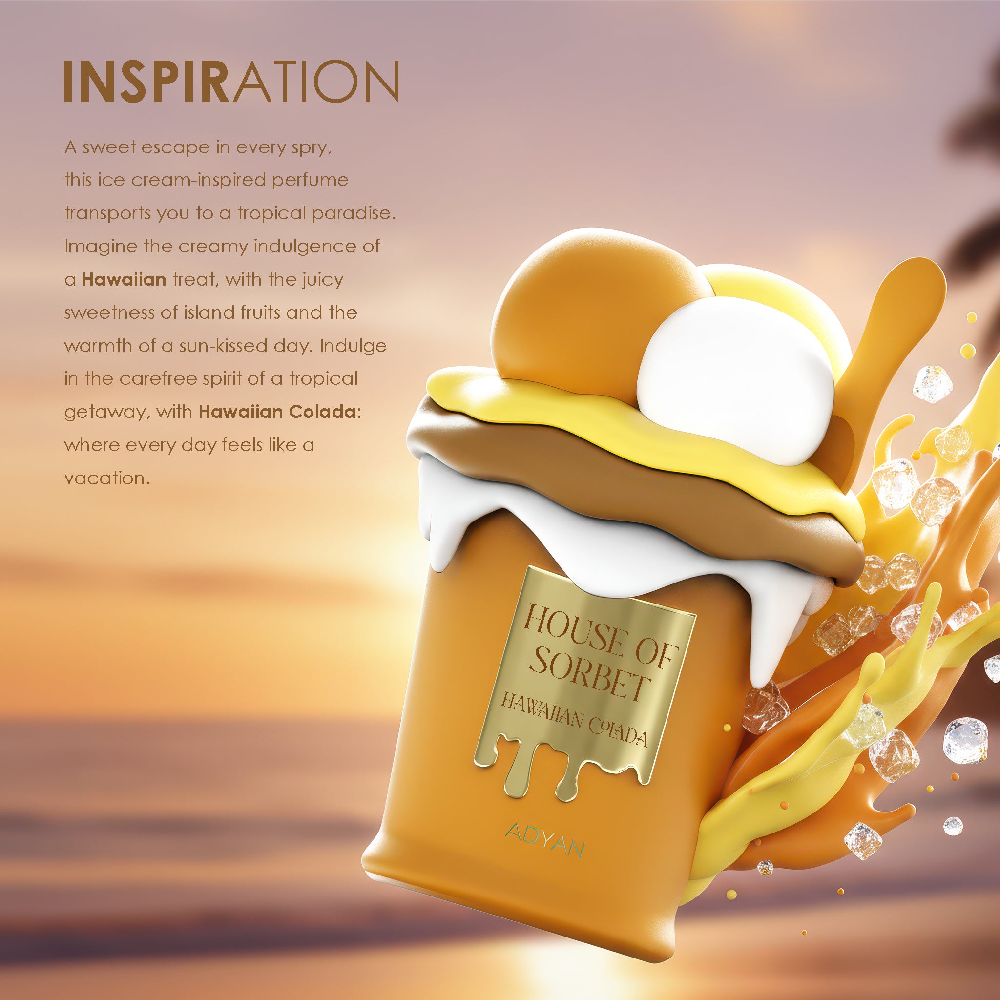 House of Sorbet Hawaiian Colada by Adyan