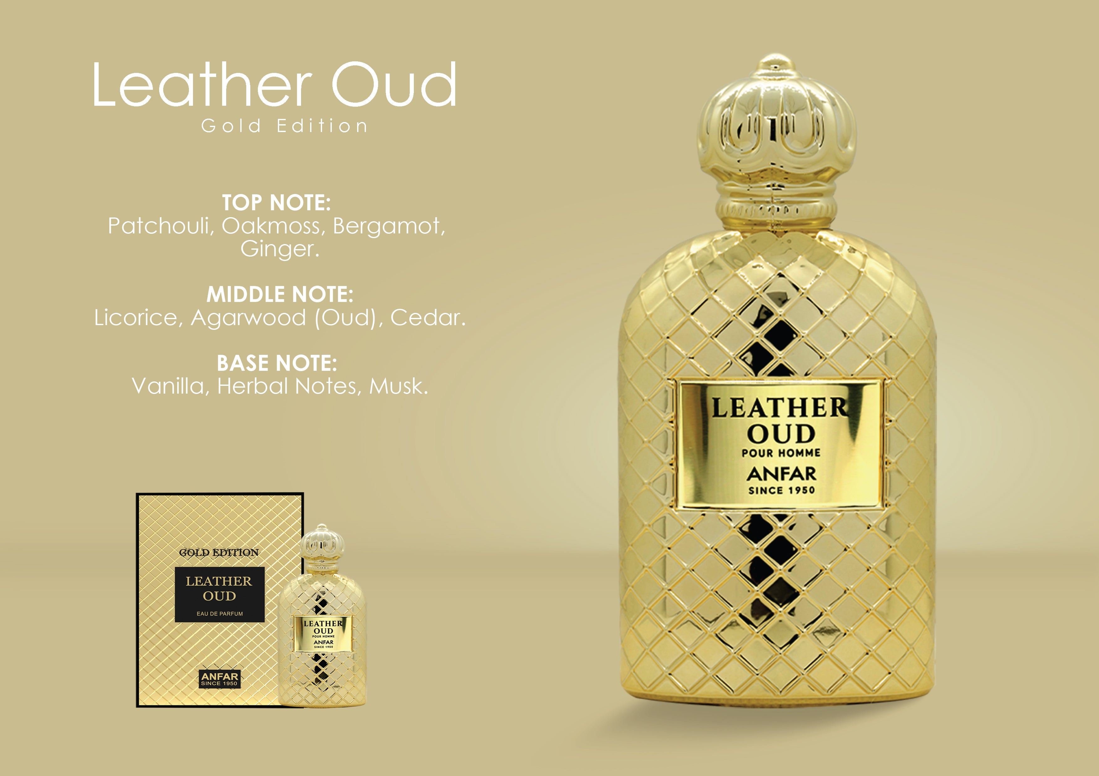 Leather Oud Gold Edition
