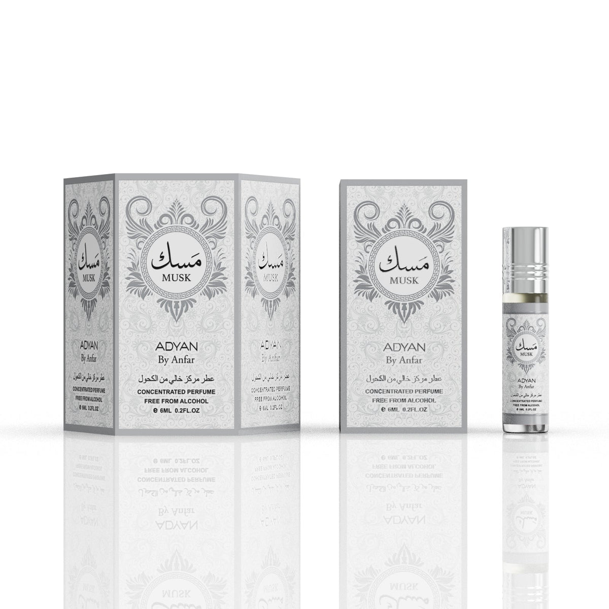 Musk (1 Box of 6pcs) Attar – Oudh Al Anfar