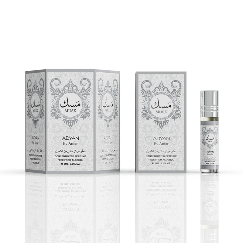 Musk (1 Box of 6pcs) Attar – Oudh Al Anfar