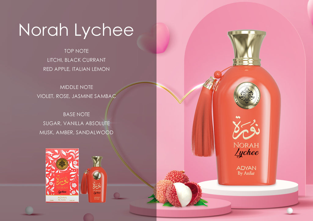 Norah Lychee Eau de Parfum by Adyan – Oudh Al Anfar (view 3)
