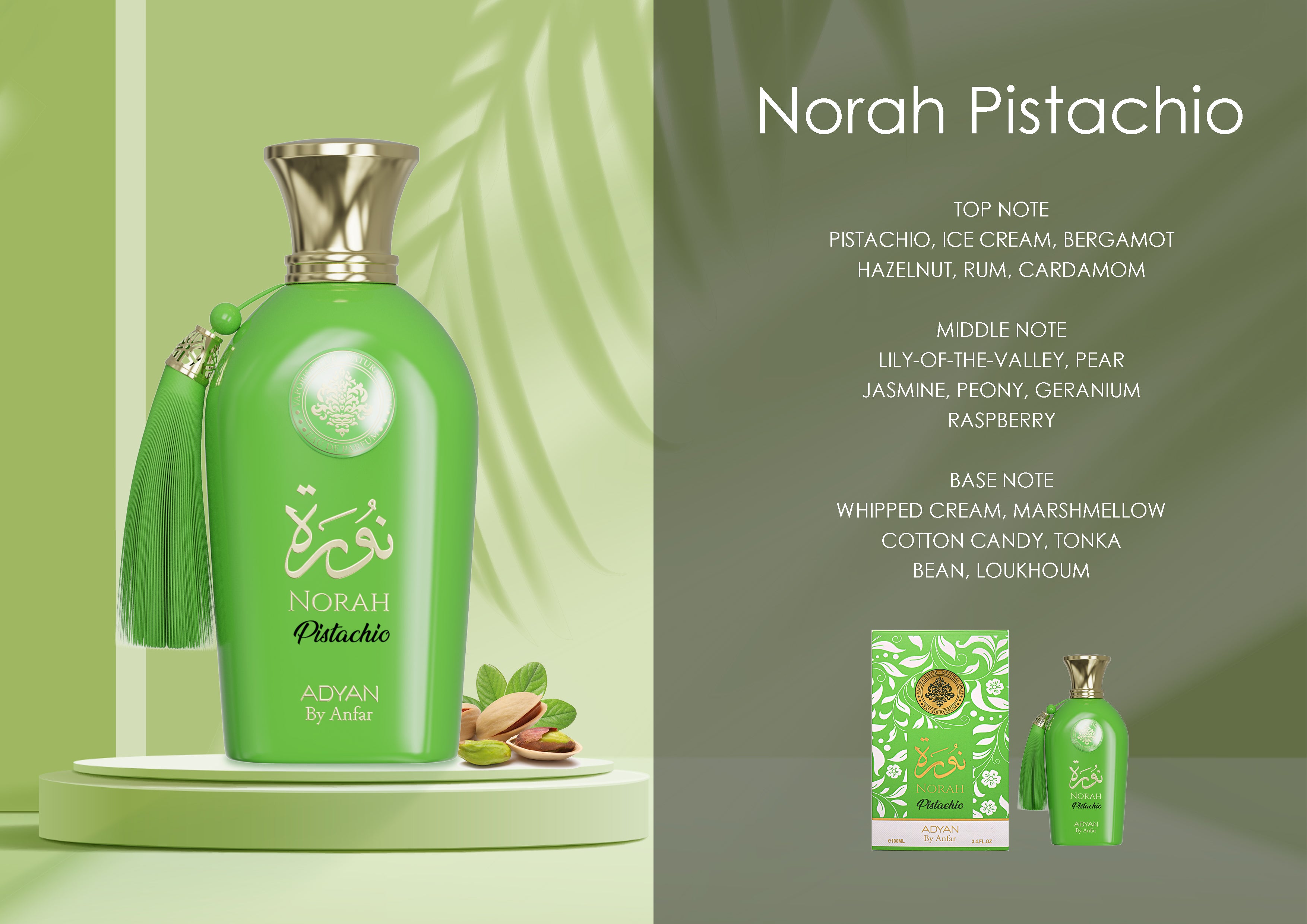 NORAH PISTACHIO BY ADYAN