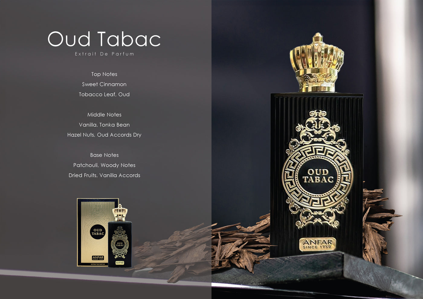 tobacco oud notes Tom Ford Wood vs Vanille Buy Anfar Oud Tabac Eau De Parfum 100ml Tobacco Oud Eau de Parfum