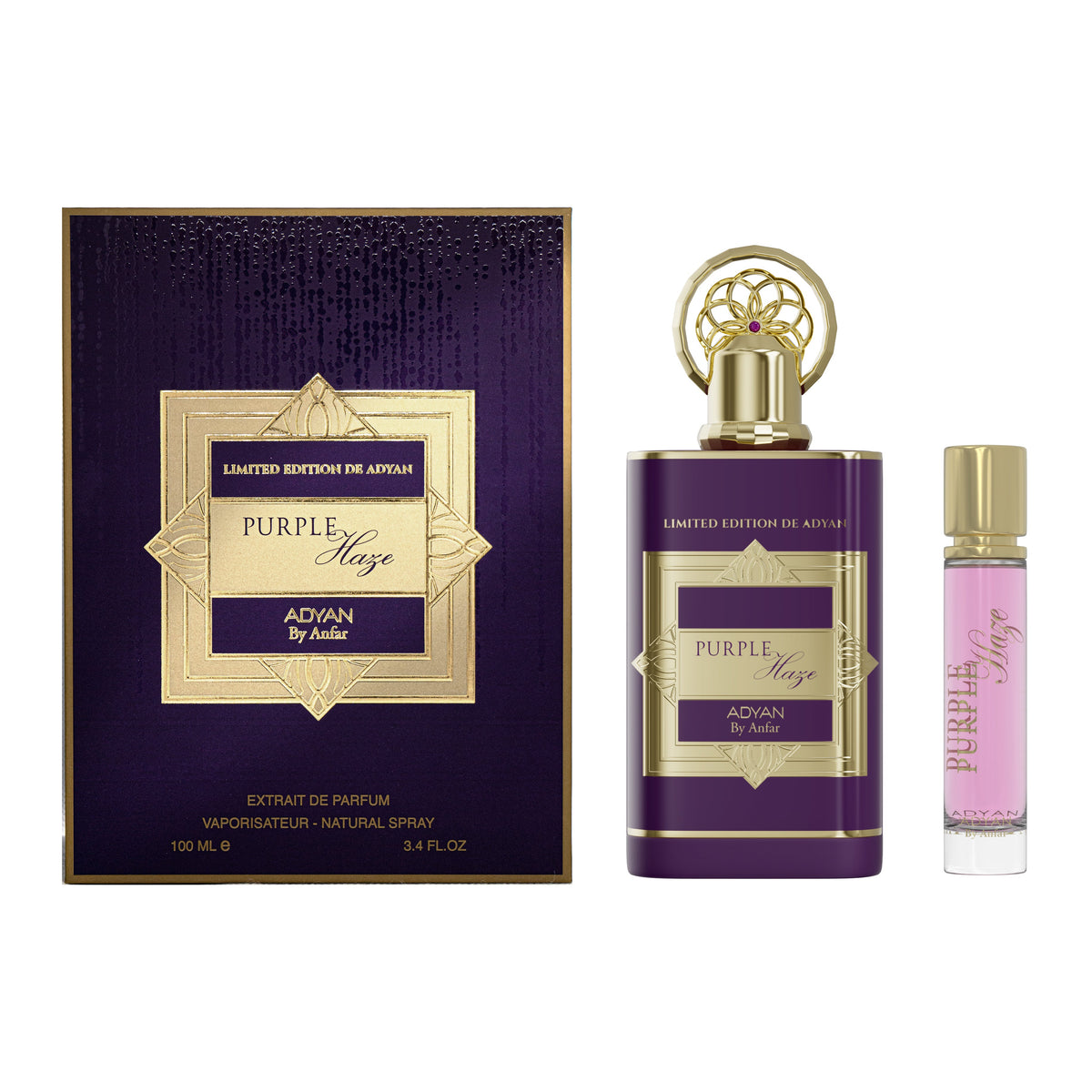 Purple Haze Eau de Parfum by Adyan – Oudh Al Anfar (view 2)