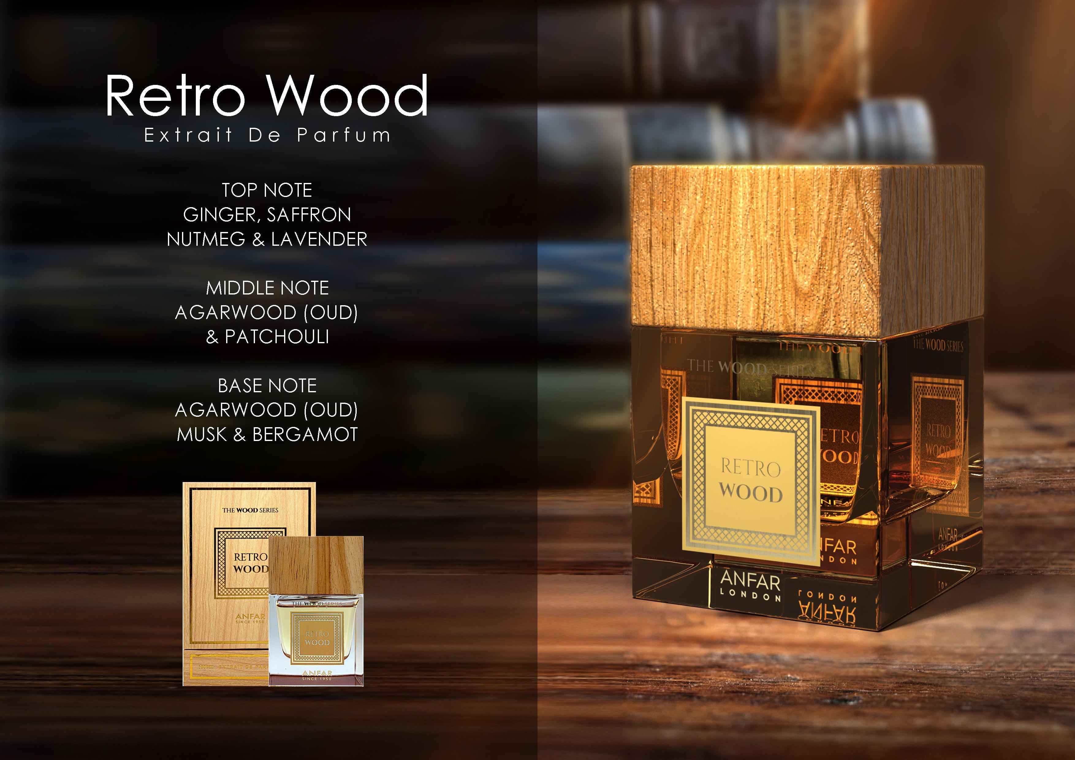 RETRO WOOD BY ANFAR LONDON