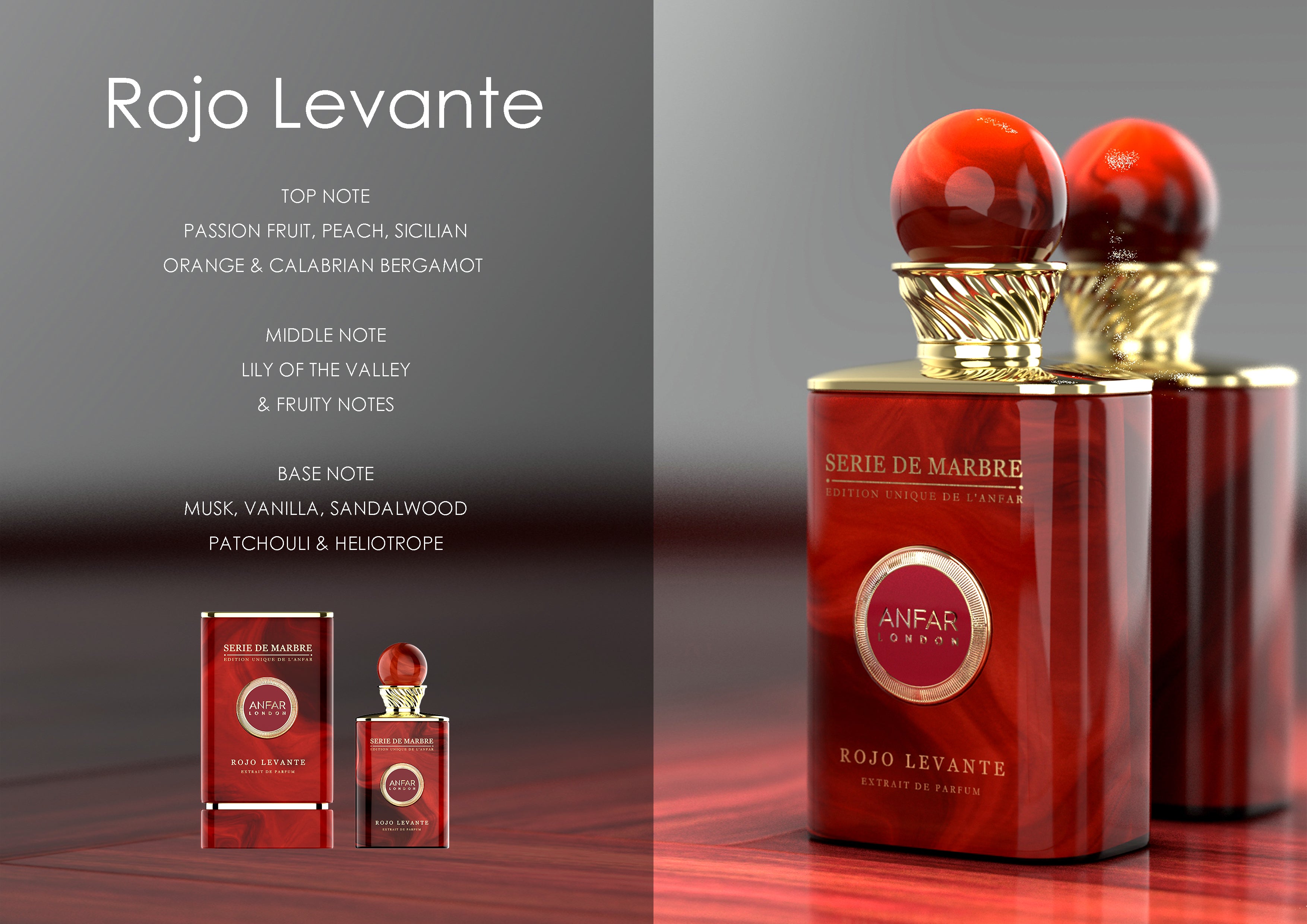 Rojo Levante Extrait De Parfum 100ml Unisex - Image 2