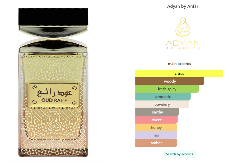 Oud Rae'e Eau de Parfum by Adyan – Oudh Al Anfar