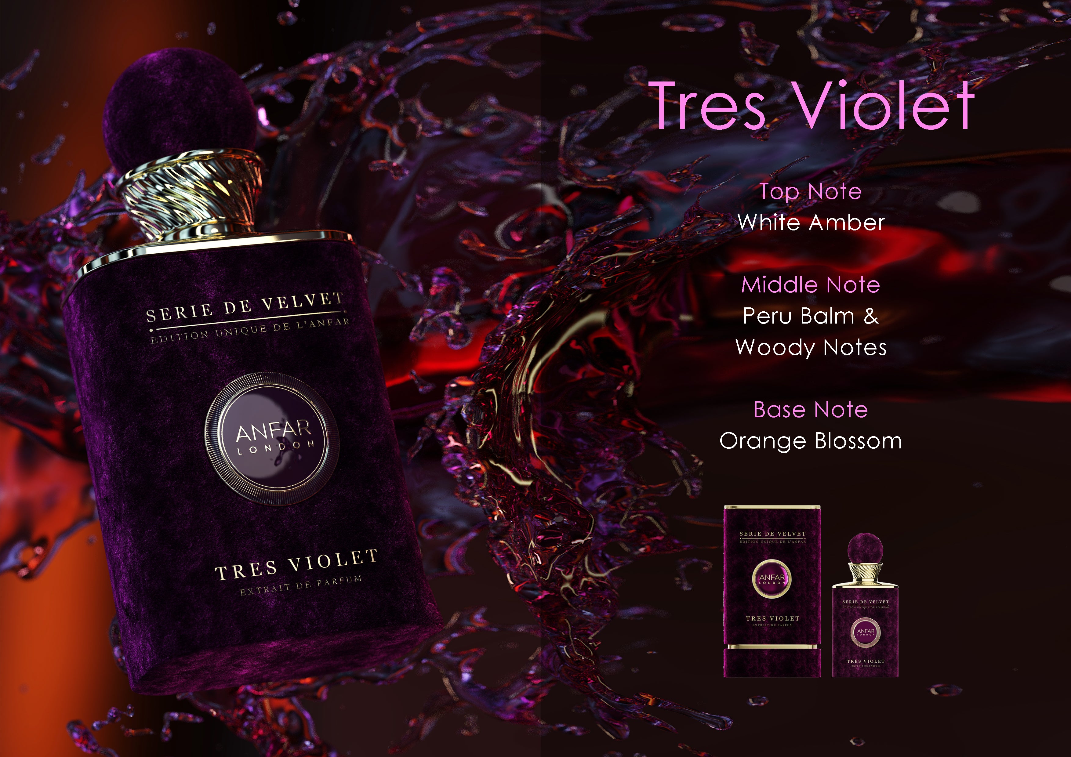 ANFAR LONDON TRES VIOLET