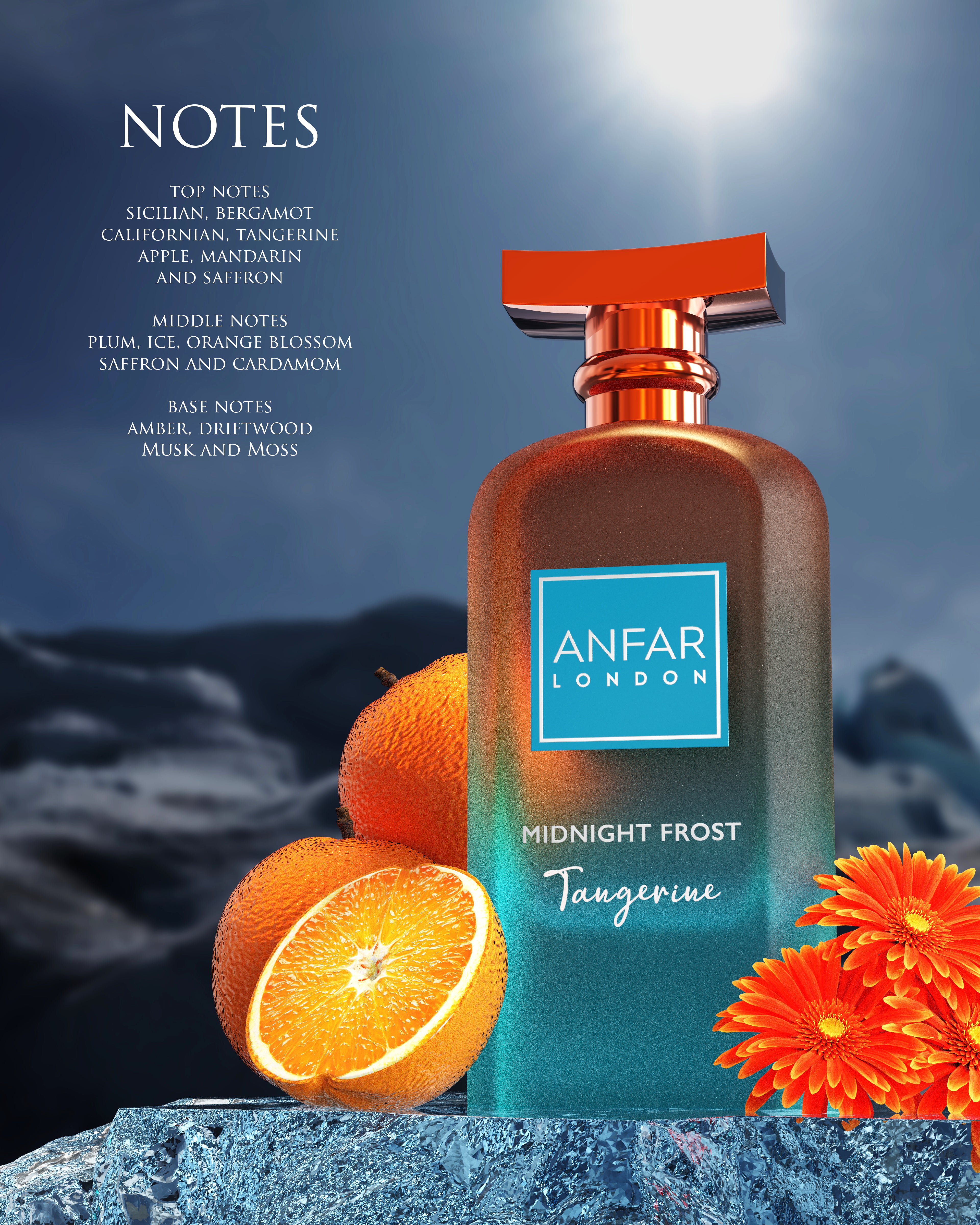 香水(ユニセックス) ANFAR LONDON Midnight Frost Tangerine Buy Anfar London Midnight Frost Tangerine EDP in Dubai, UAE