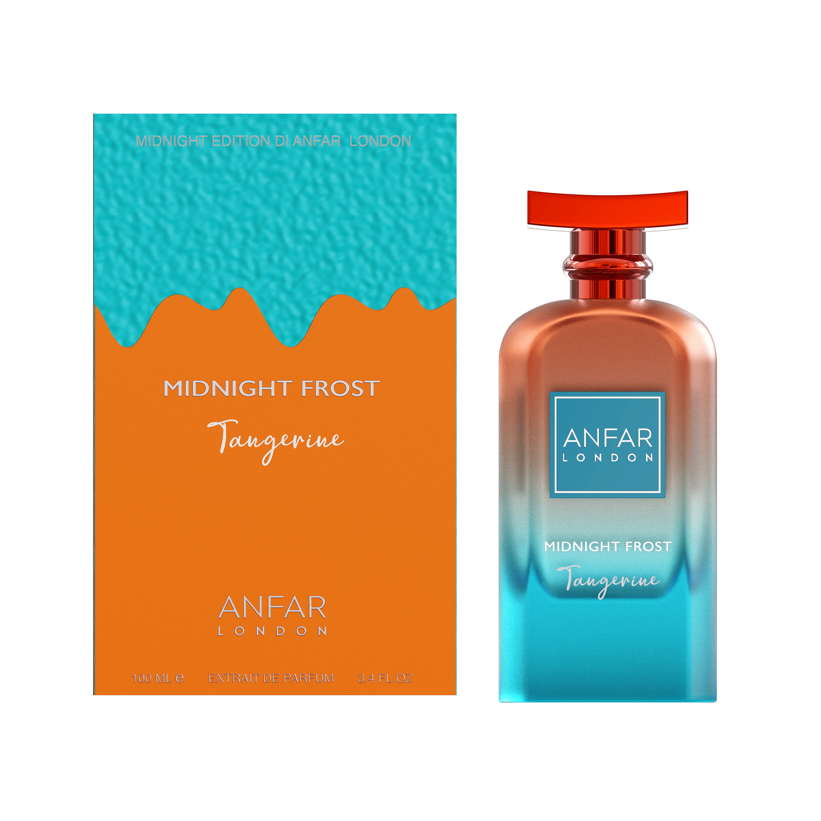 Anfar London Midnight Frost Tangerine
