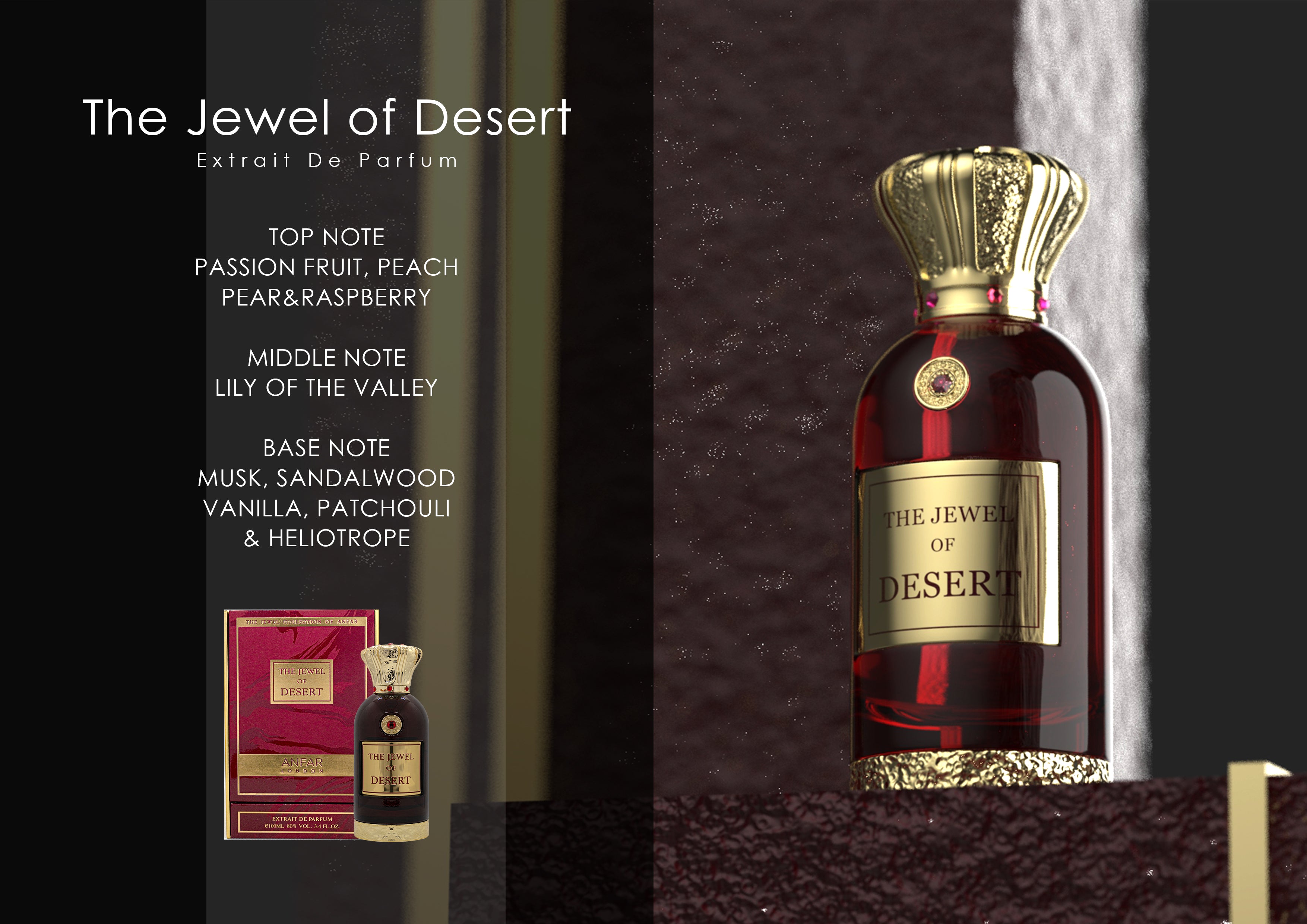 ANFAR LONDON THE JEWEL OF DESERT