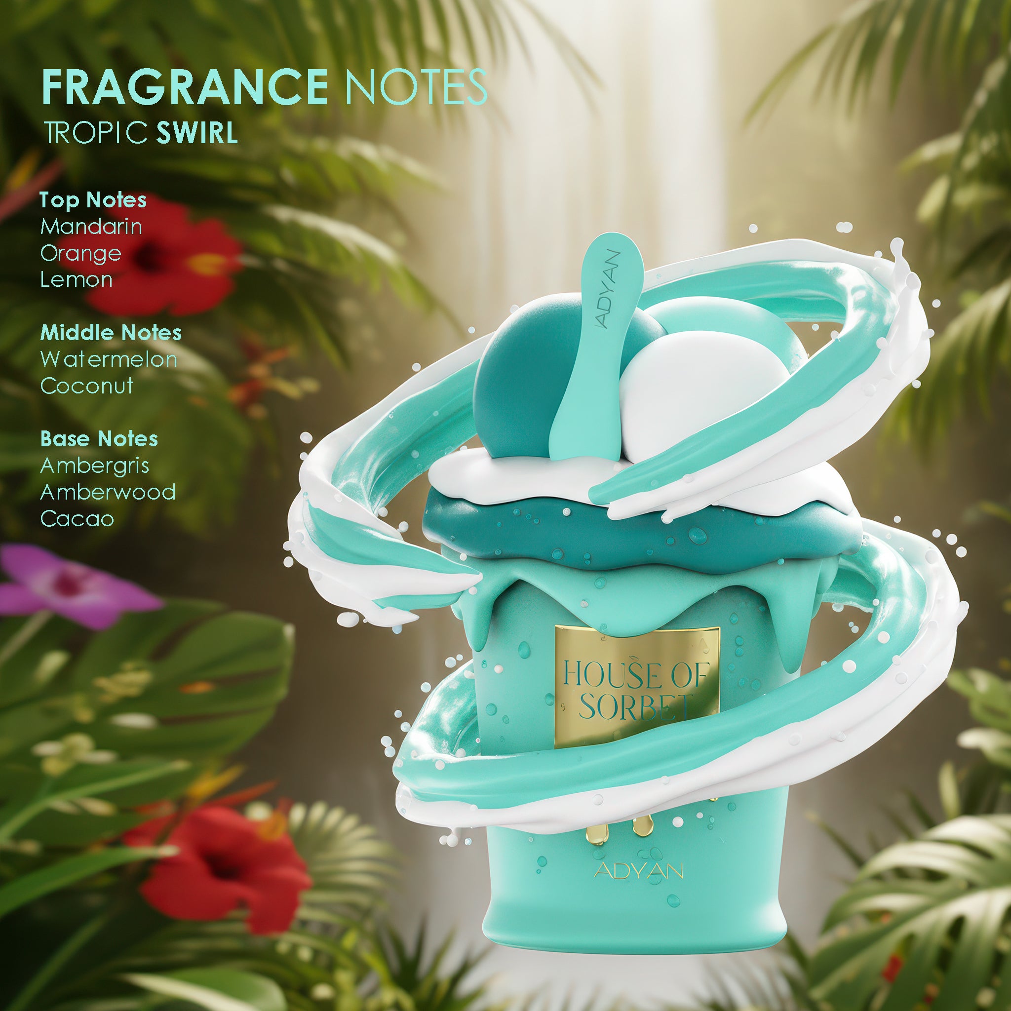 House of Sorbet Tropic Swirl by Adyan