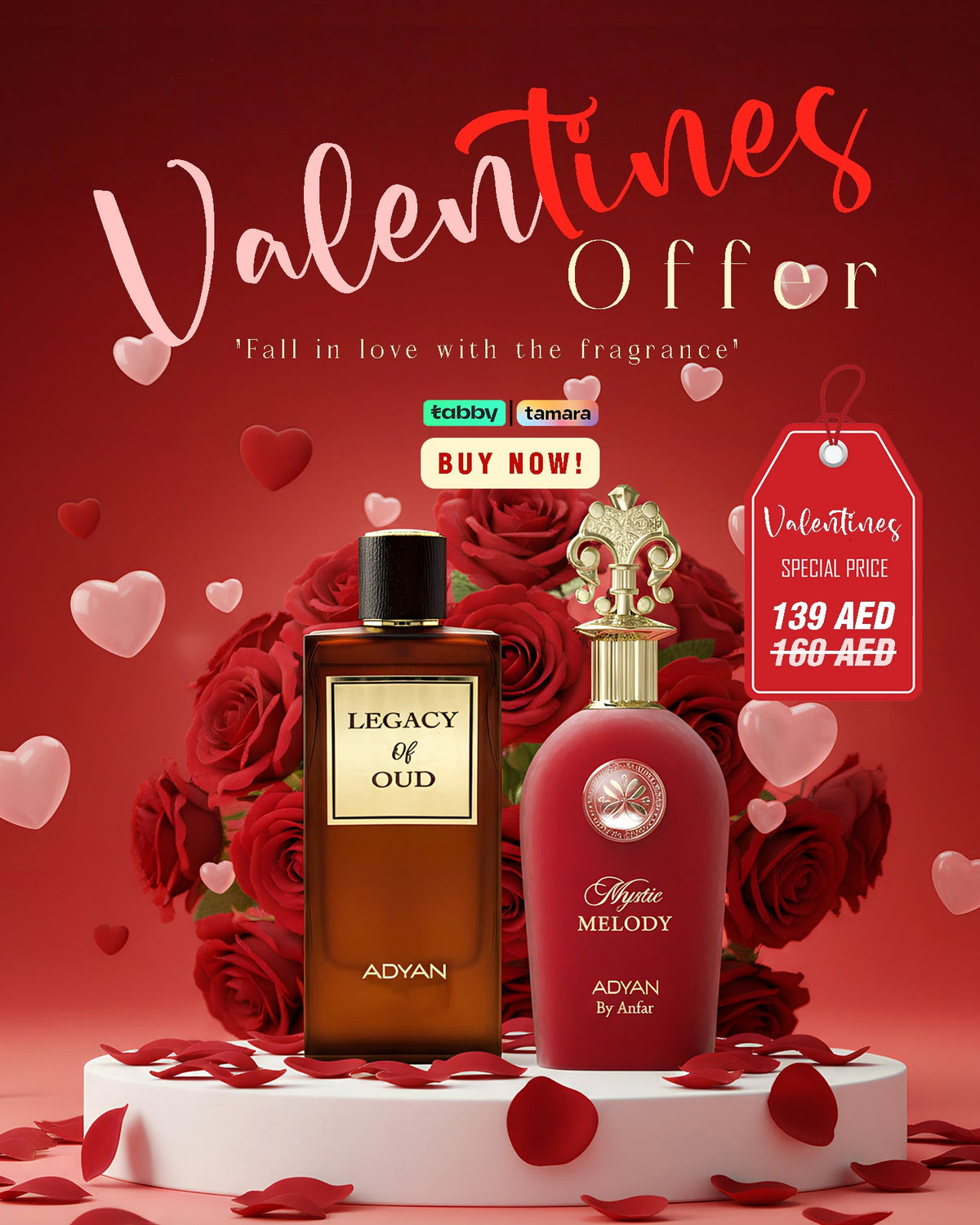 Valentine's Day Combo: Legacy of Oud & Mystic Melody (2 pcs) Eau de Parfum – Oudh Al Anfar