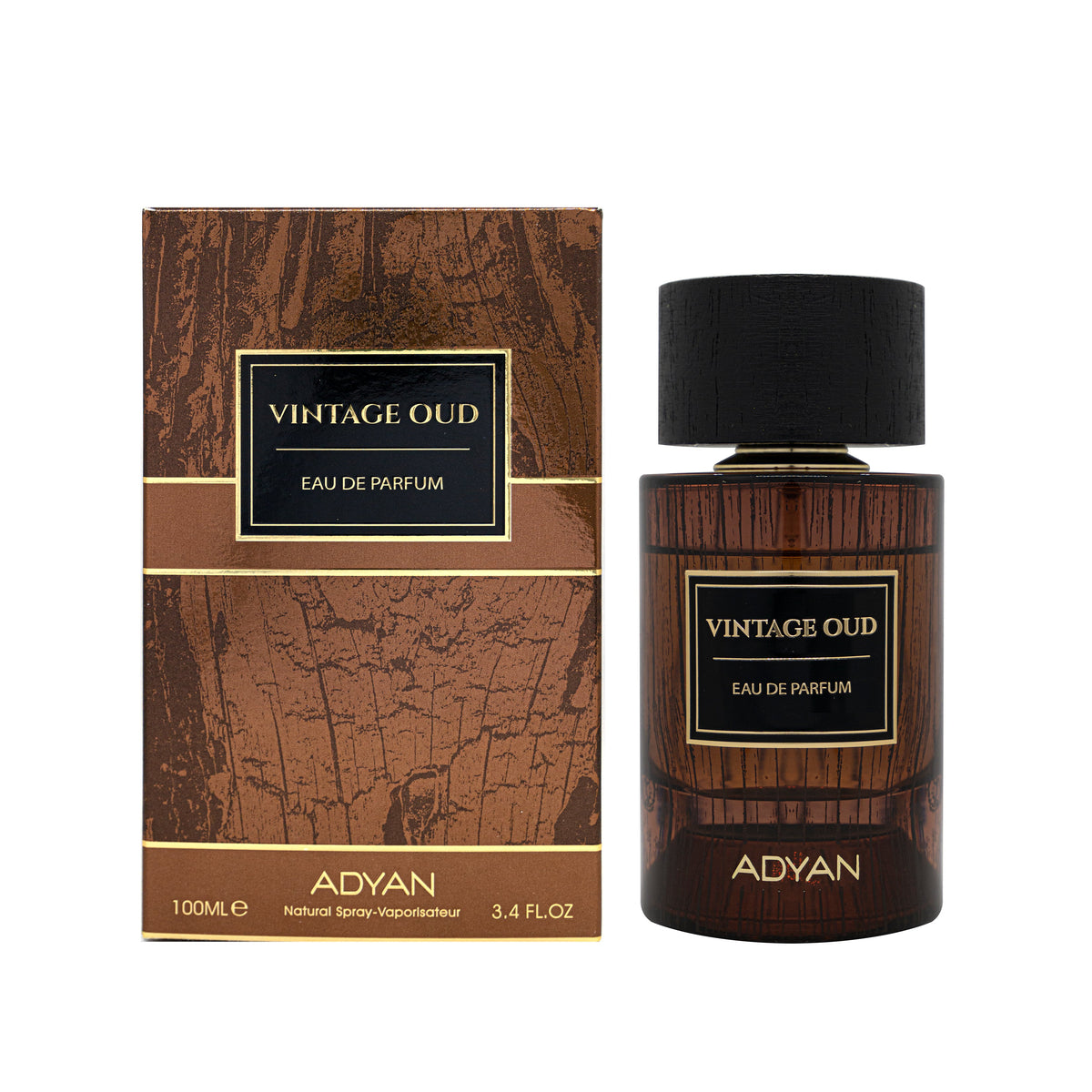 Vintage Oud Eau de Parfum by Adyan – Oudh Al Anfar (view 2)