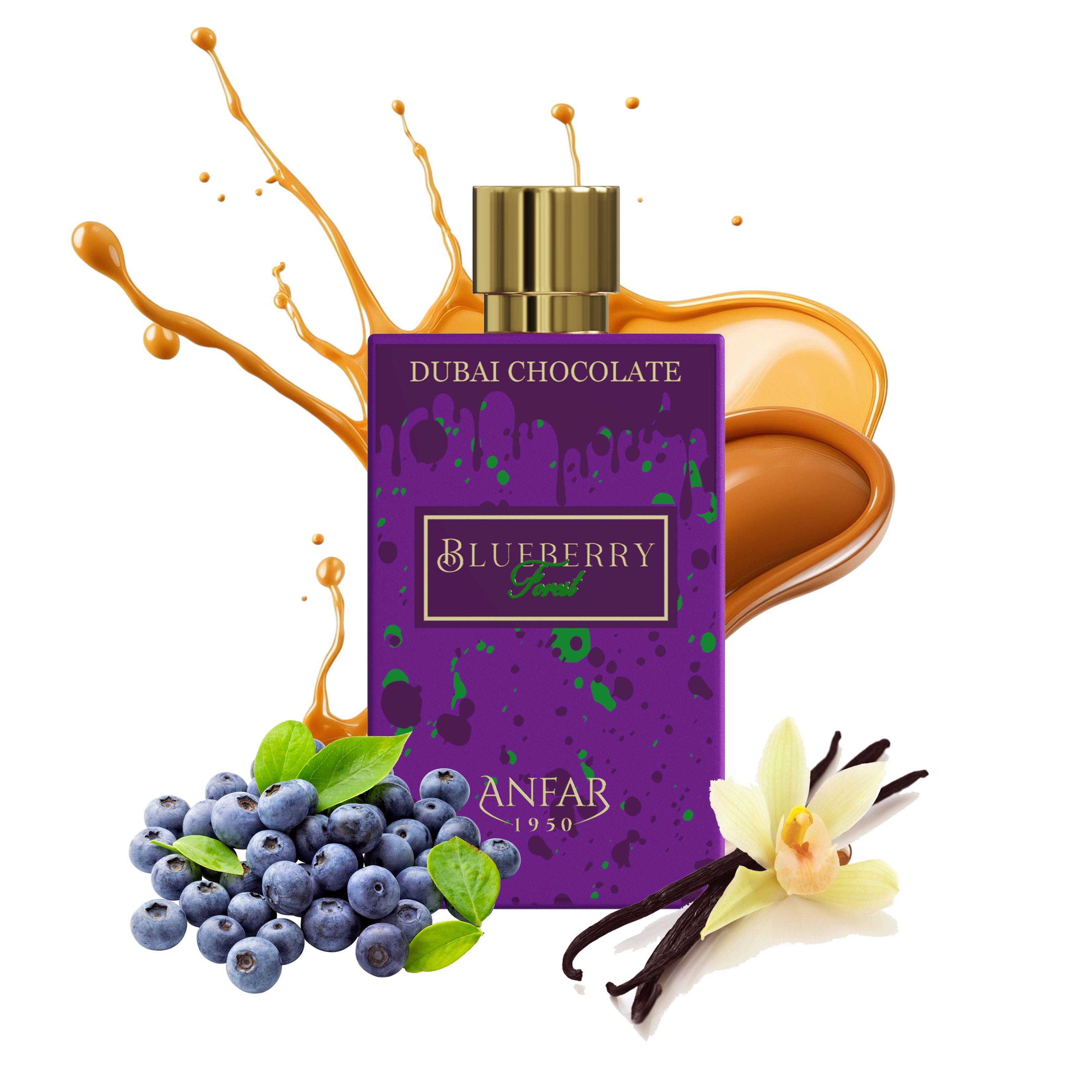 Anfar 1950 Dubai Chocolate Blueberry Forest