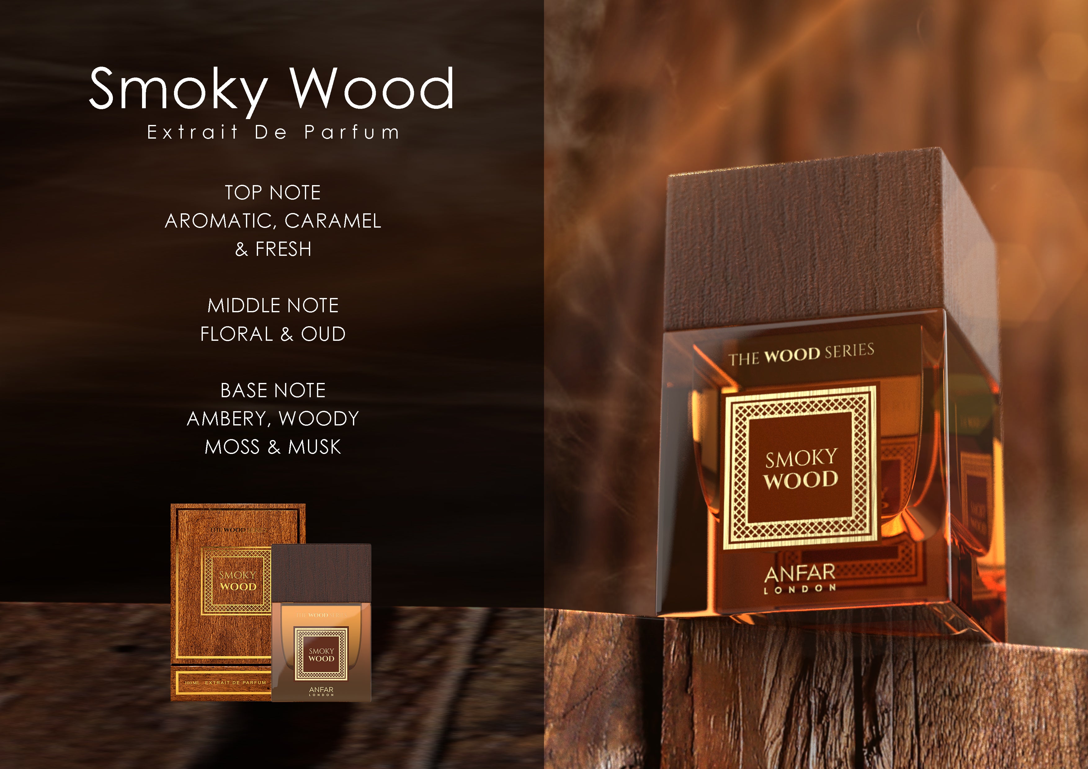 SMOKY WOOD BY ANFAR LONDON